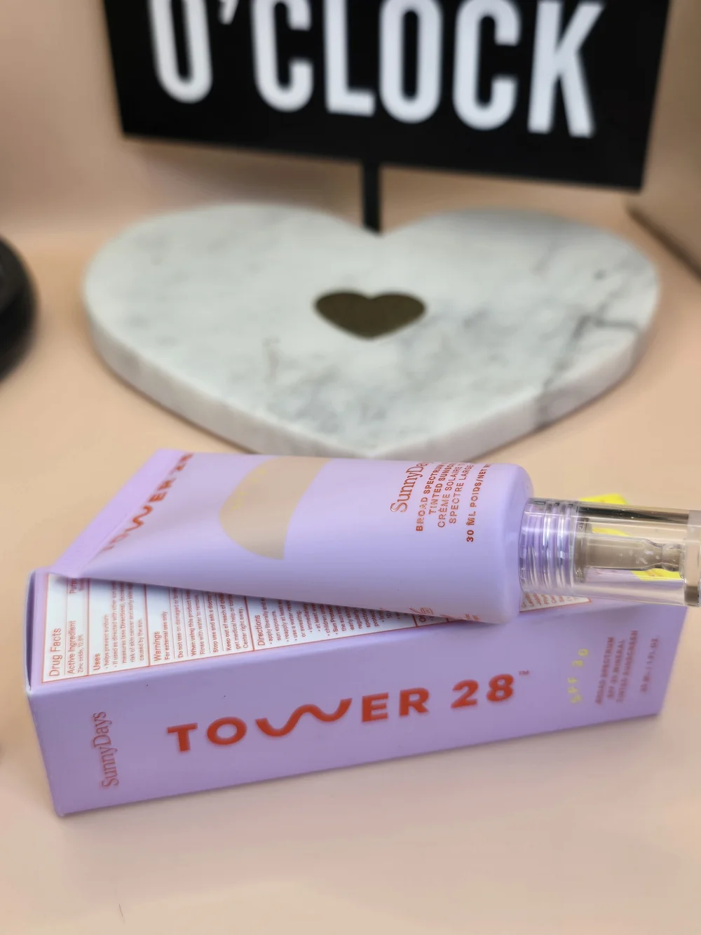 Tower 28 SunnyDays Tinted Primer & SPF - Lavender & Yellow Packaging